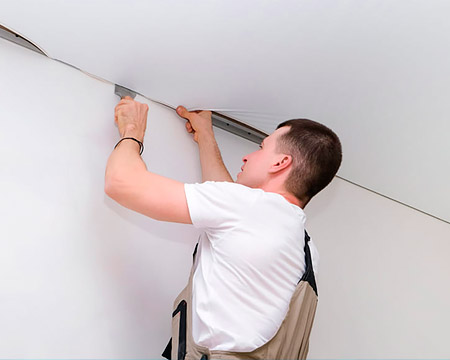 Натяжные потолки