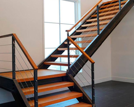 Лестницы на металлокаркасе