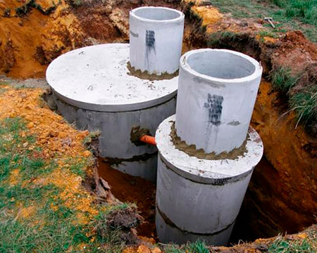 Установка септиков