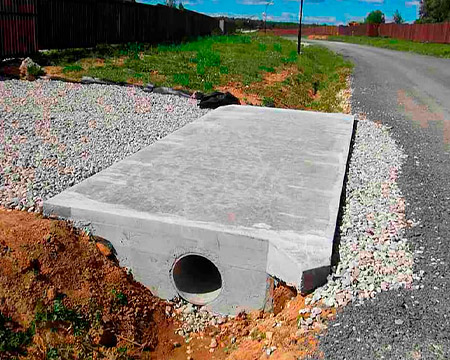 Въезд на участок